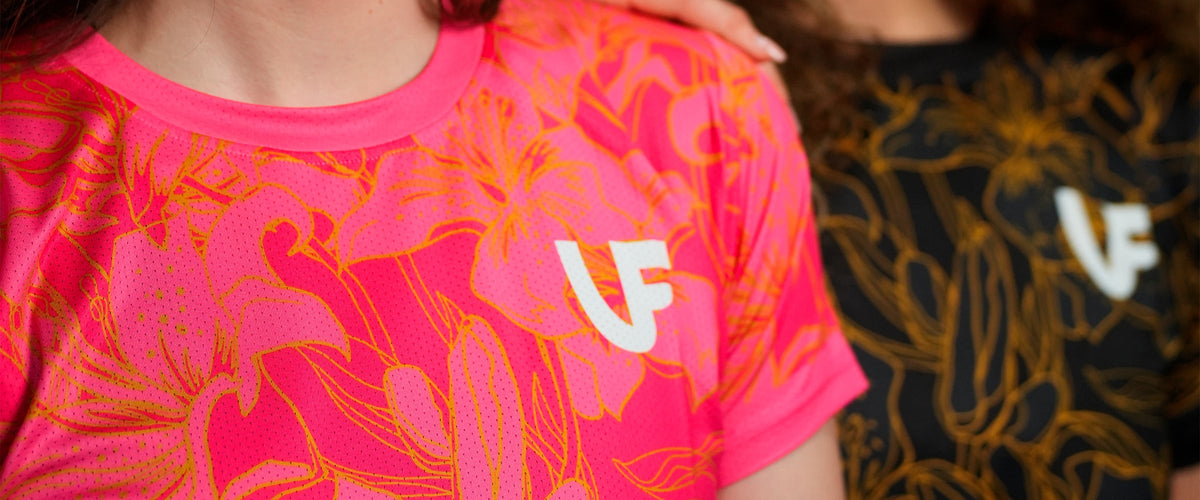 Collection Gold Flowers - Maillots de sport motif floral LVF