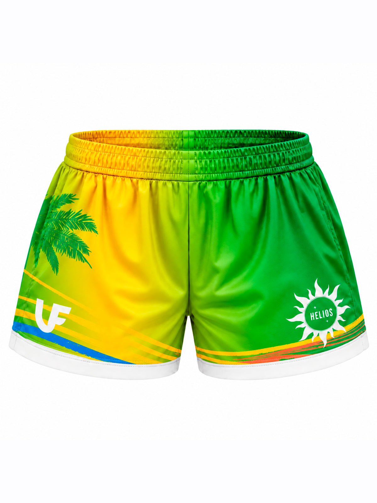 Packshot du short LVF HELIOS Rio : t-shirt de sport femme avec motifs Brésil