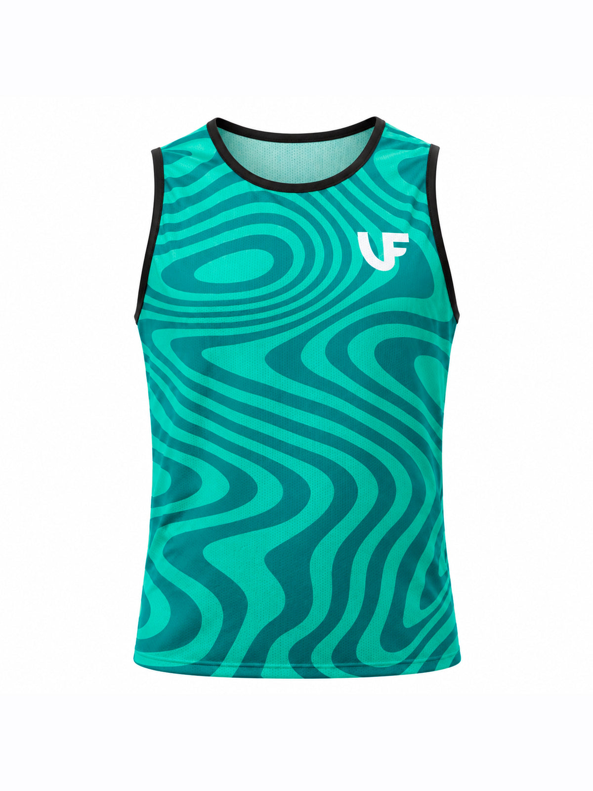 Débardeur de sport homme vert - LVF Break The Lines