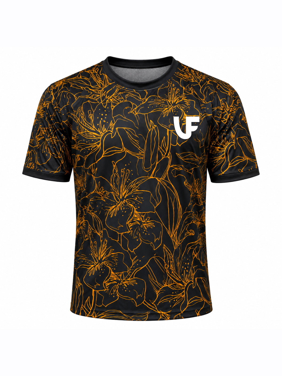 T-shirt Sport Homme - Gold Flowers
