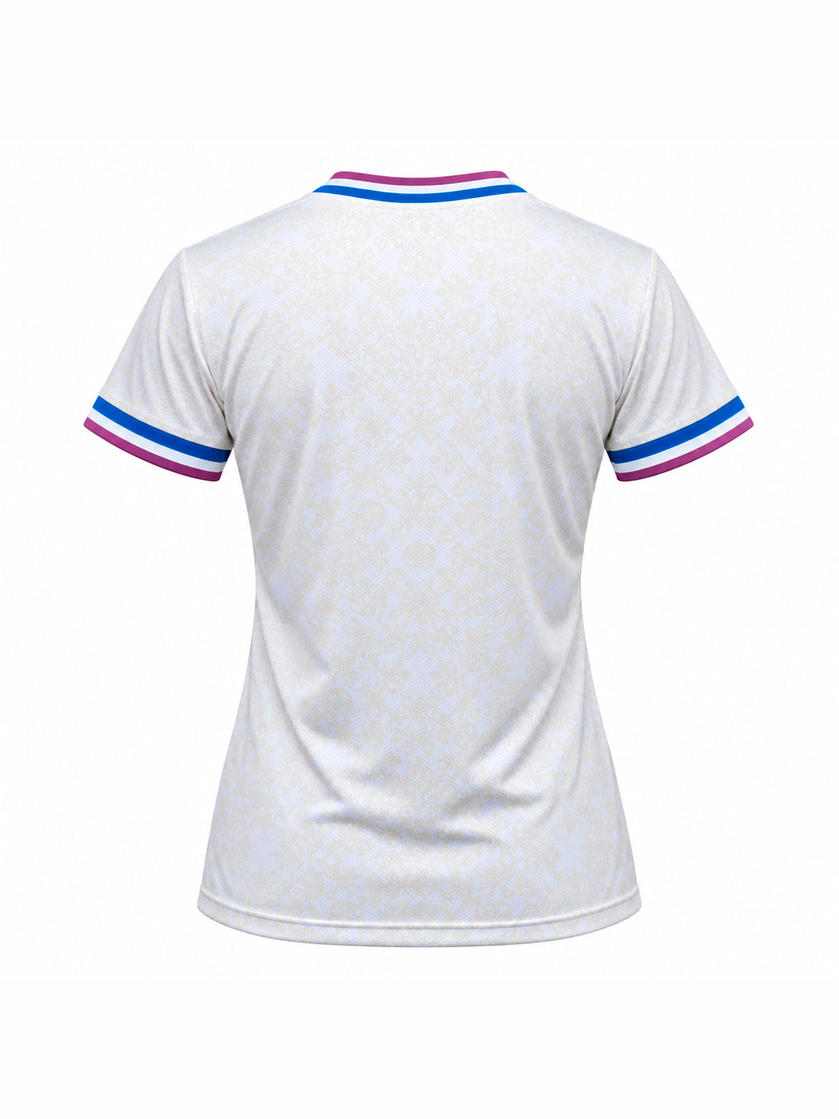 T-Shirt de sport beige femme vue de dos - LVF Héritage
