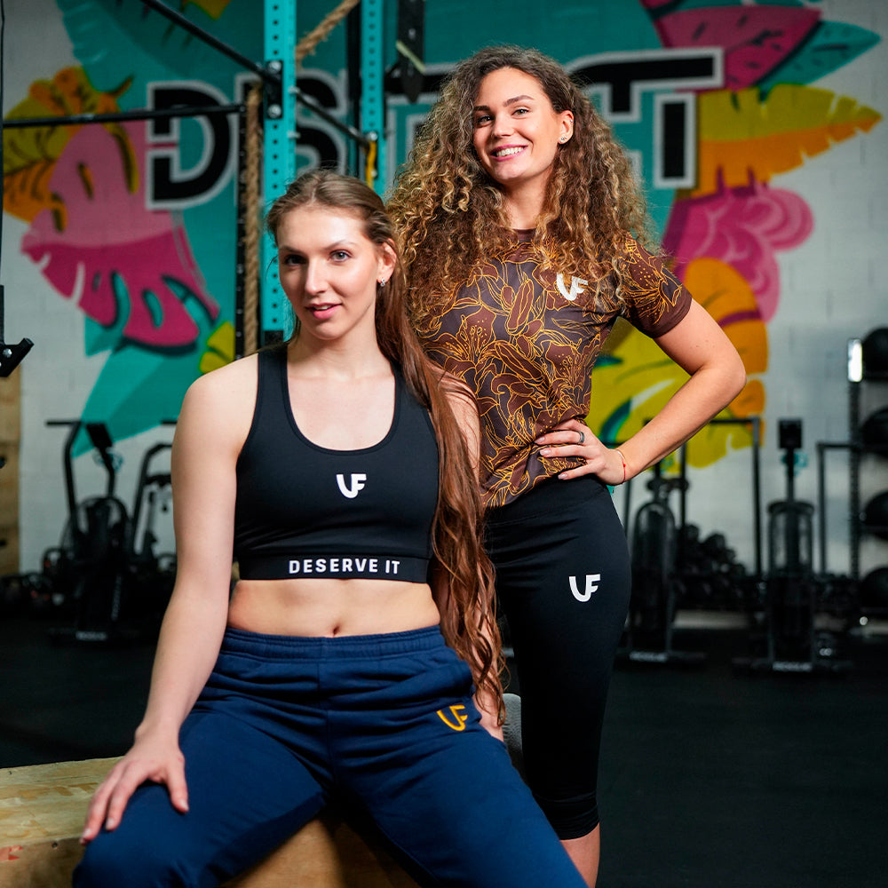 WOMEN'S T-SHIRT - "GOLD FLOWERS"