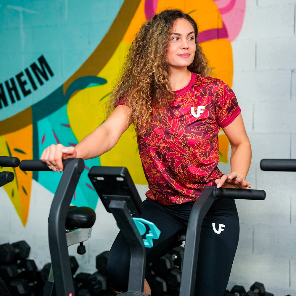 WOMEN'S T-SHIRT - "GOLD FLOWERS"