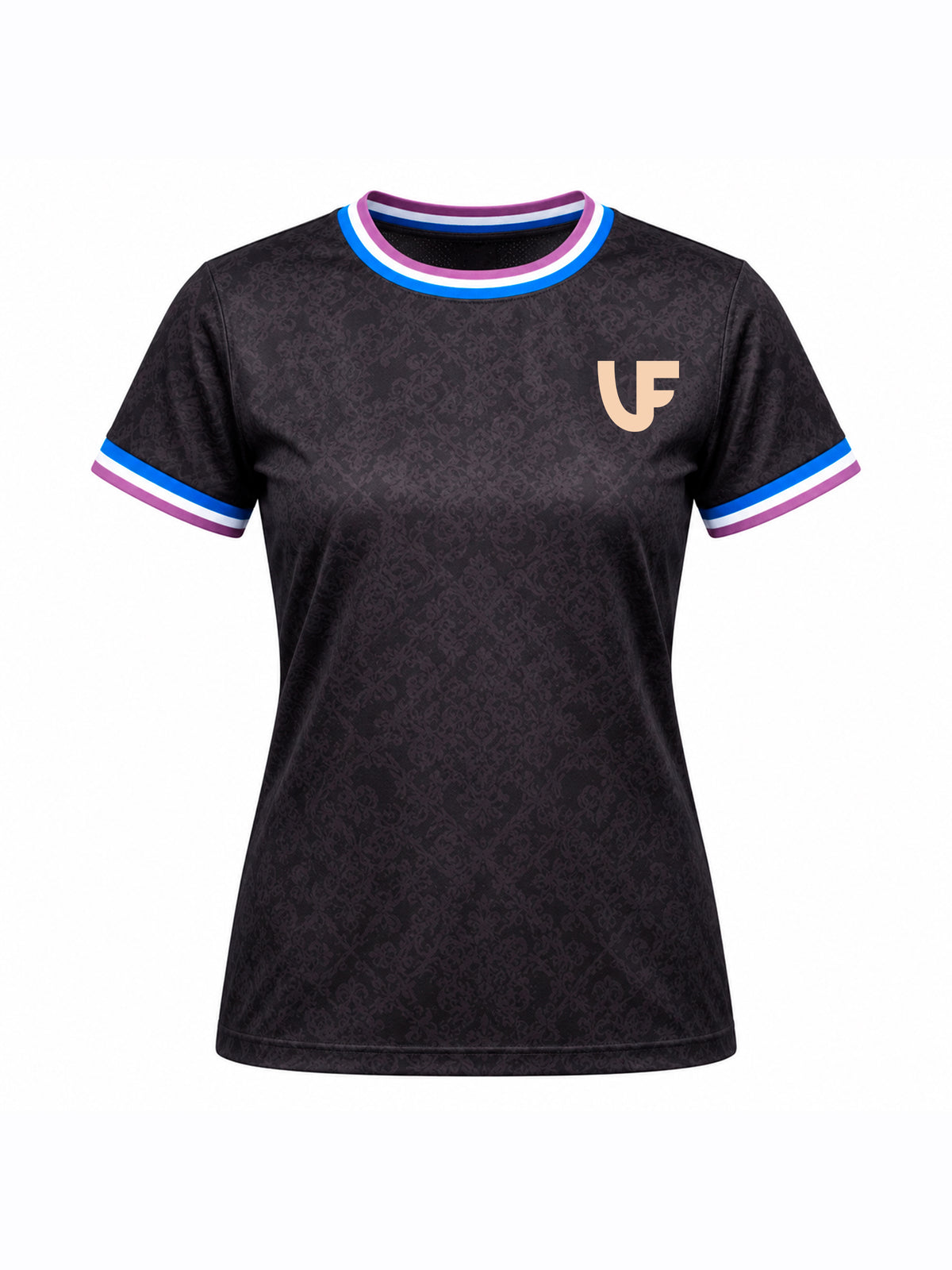 T-shirt de sport femme noir - LVF Héritage