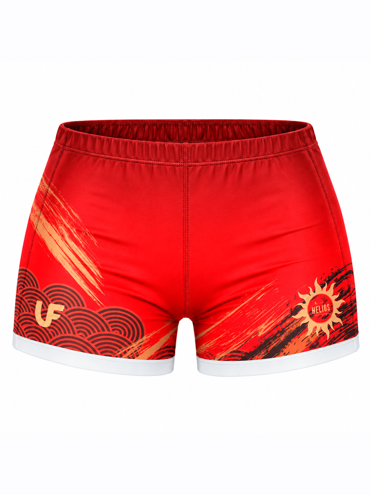 Packshot du shorty LVF HELIOS Tokyo : t-shirt de sport femme avec motifs Japonais 