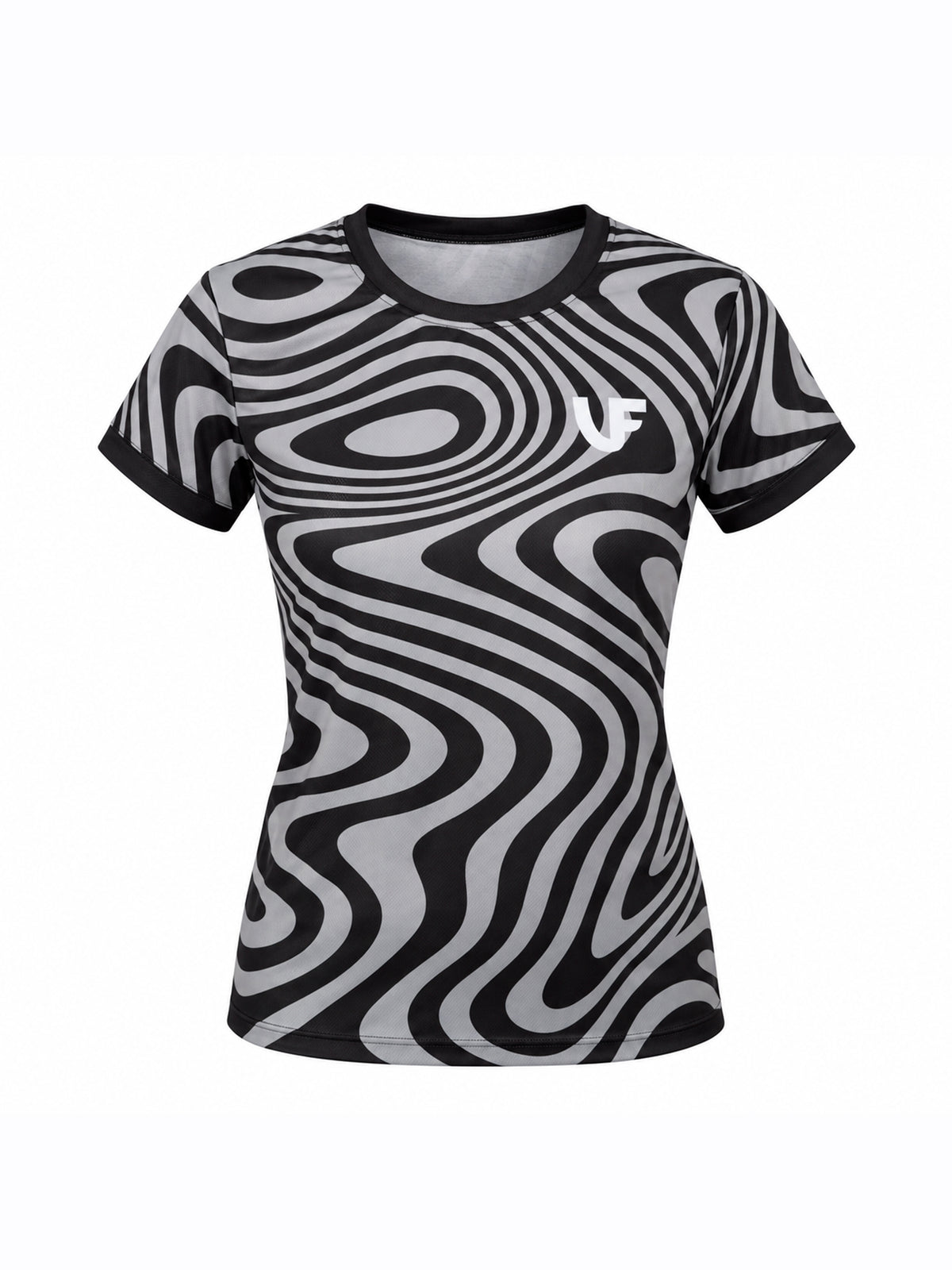 T-shirt de sport femme gris - LVF Break The Lines