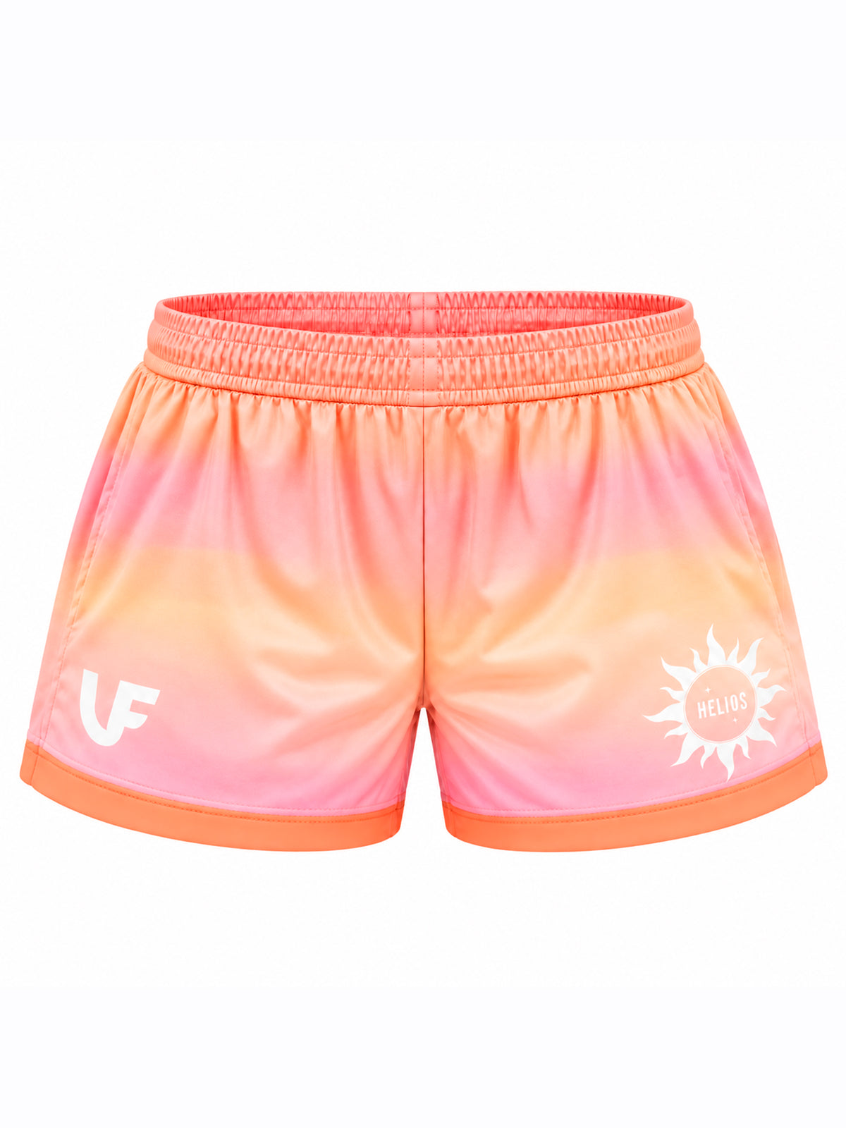 Packshot du short LVF HELIOS Los Angeles : t-shirt de sport femme avec motifs Californie