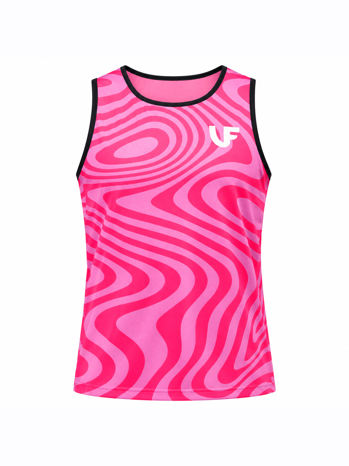 Débardeur de sport homme rose - LVF Break The Lines