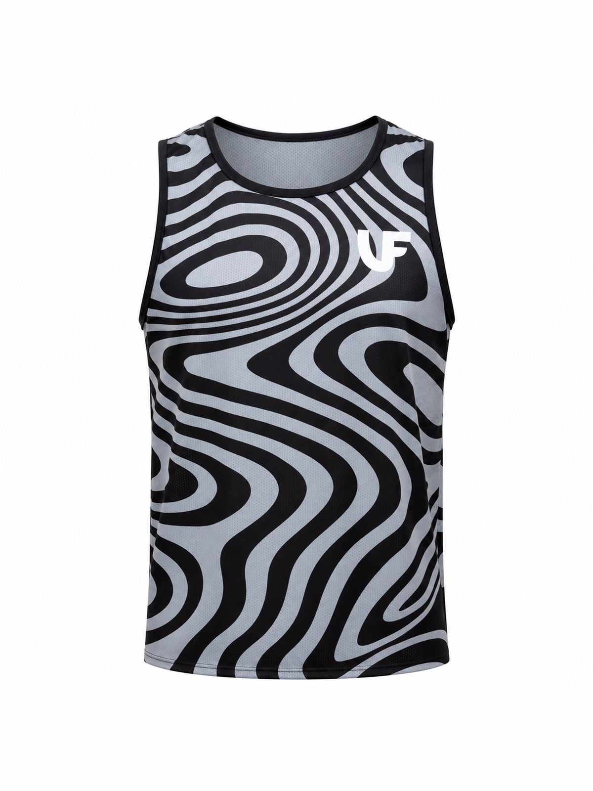Débardeur de sport homme gris - LVF Break The Lines