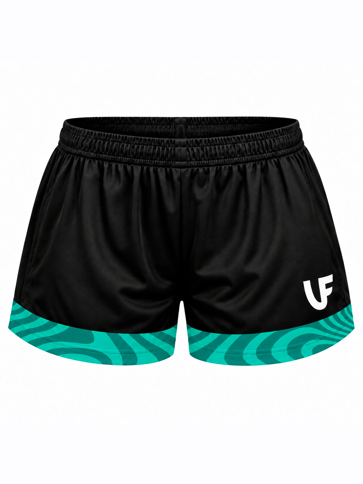 Short de sport femme vert - LVF Break The Lines