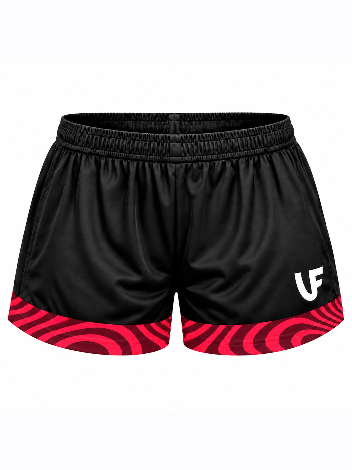 Short de sport femme rouge - LVF Break The Lines