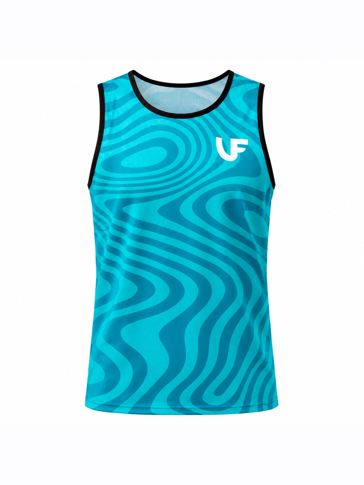 Débardeur de sport homme bleu - LVF Break The Lines