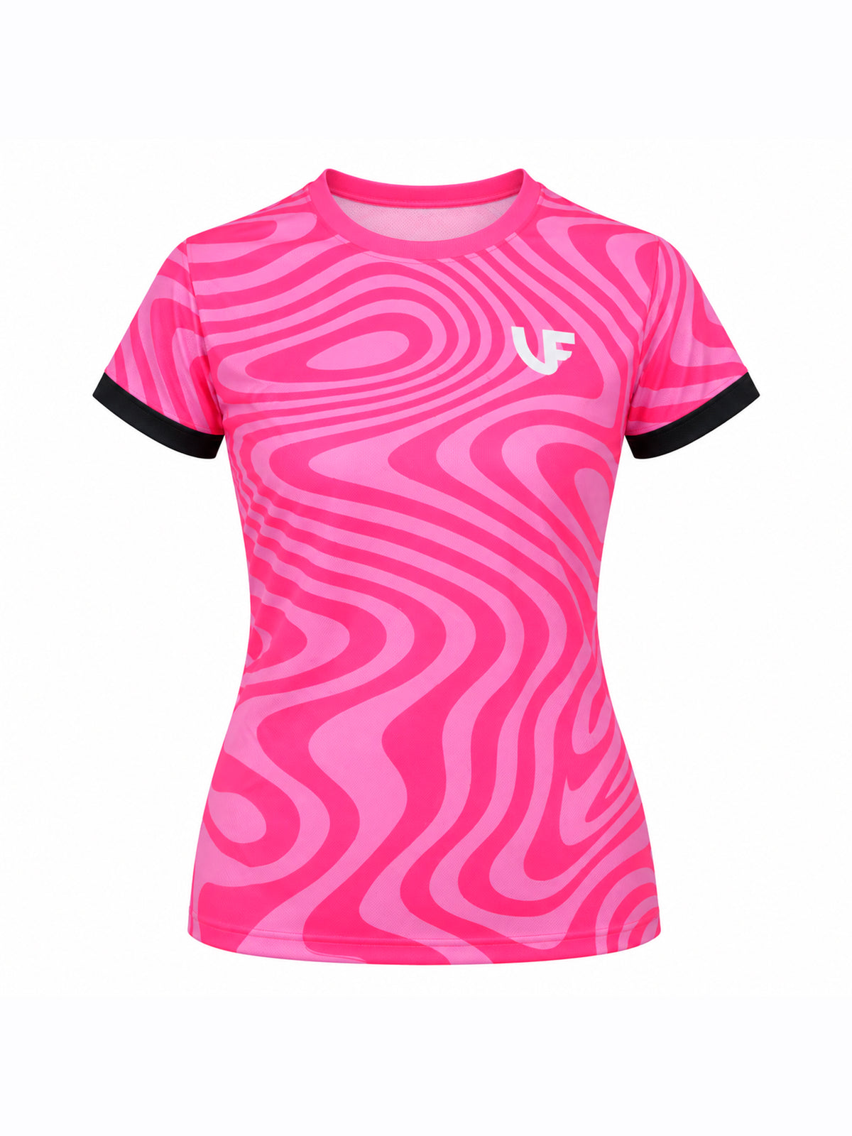 T-shirt de sport femme rose - LVF Break The Lines