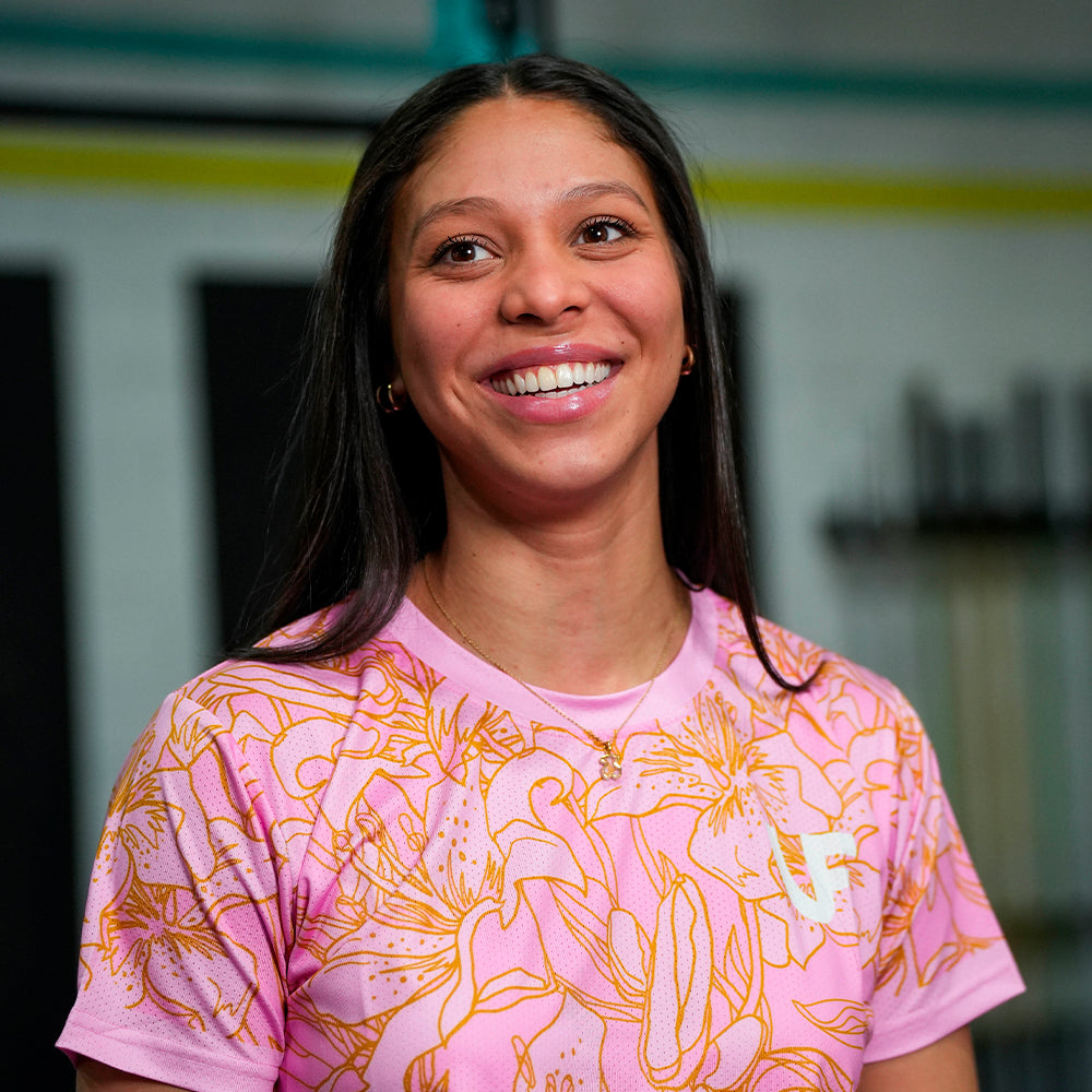 WOMEN'S T-SHIRT - "GOLD FLOWERS"