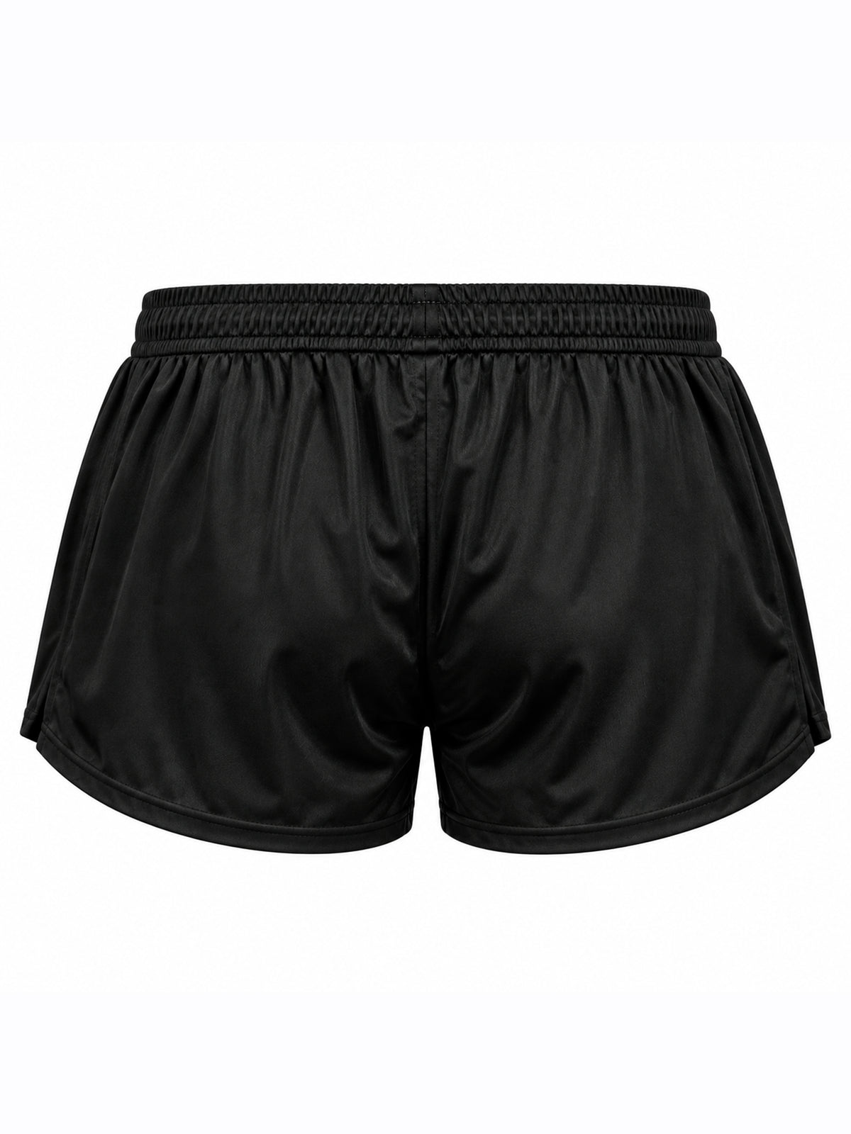 Short de sport femme noir vue de dos - LVF Basics