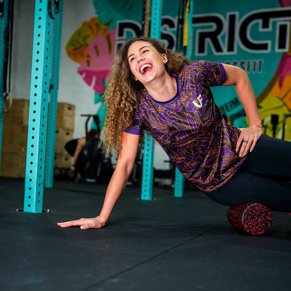 WOMEN'S T-SHIRT - "GOLD FLOWERS"