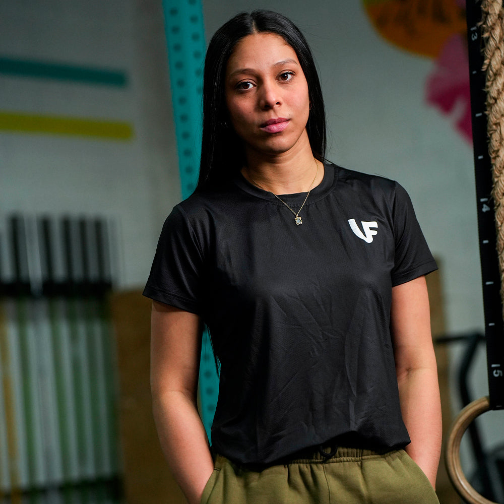 WOMEN'S T-SHIRT - "BASIC BLACK"